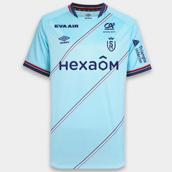 Tailandia Camiseta Stade De Reims Replica Segunda Ropa 2023/24